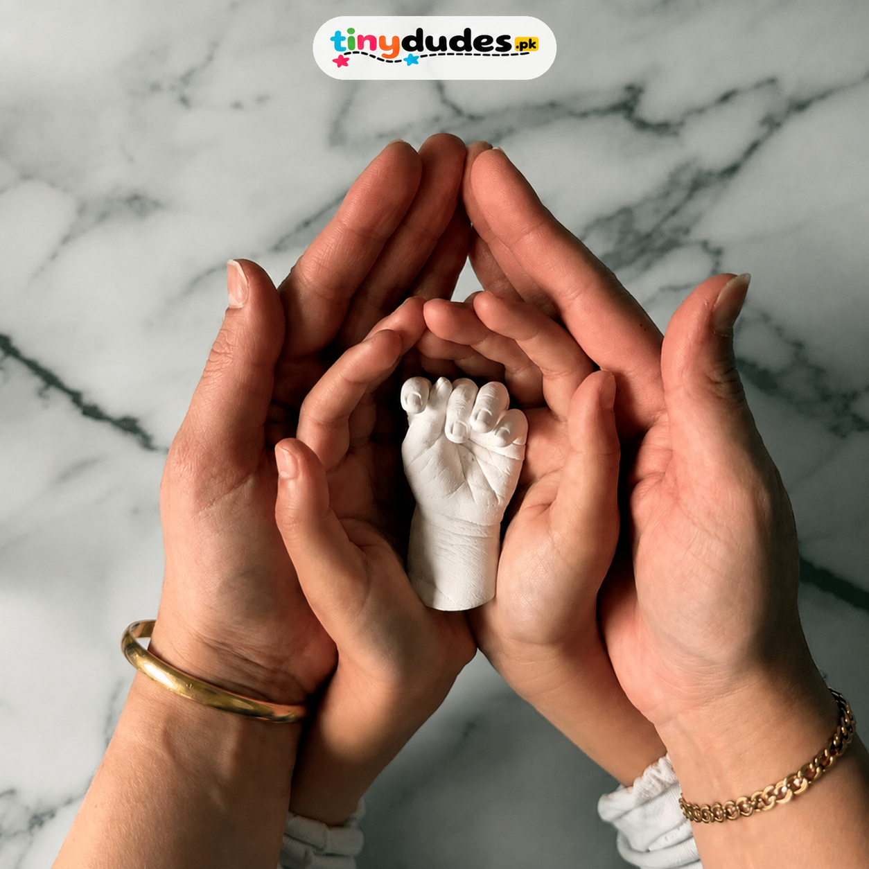 Family Hand & Foot Casting Kit — 3D Memory Keepsake Mould Set