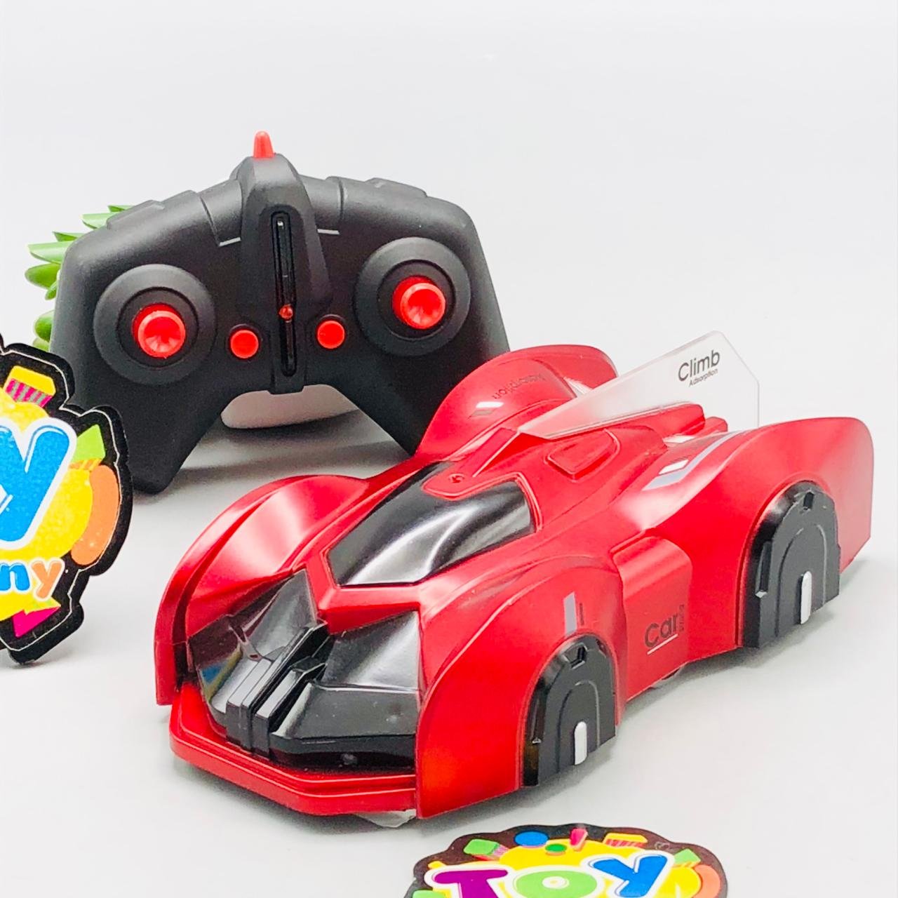 Wall-Climbing RC Car — 2.4G Mini Racer that Drives Up Walls