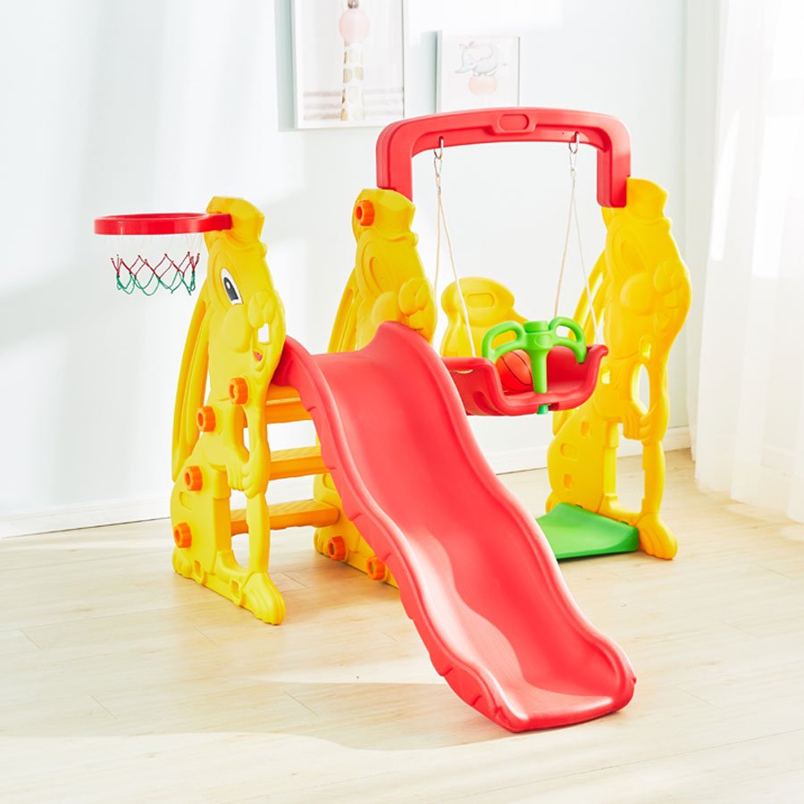 Outdoor Swing & Slide Combo for Kids — Safe Skill-Building Playset