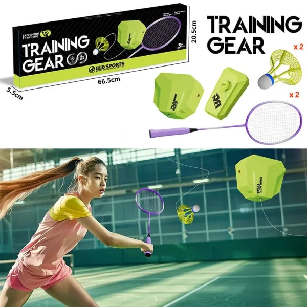 Auto Badminton Trainer — Remote-Control Practice Gear Set