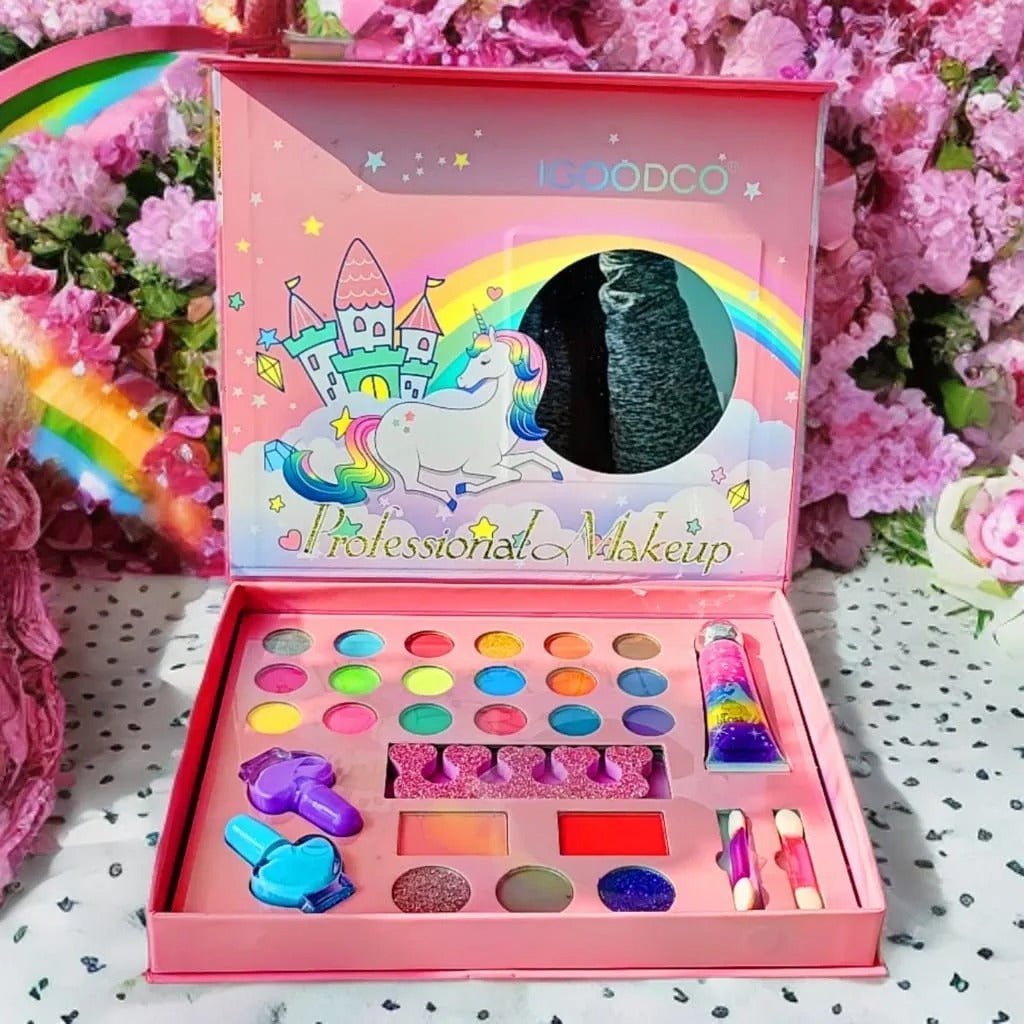 Unicorn Sparkle Beauty Set — All-in-One Makeup Kit for Girls