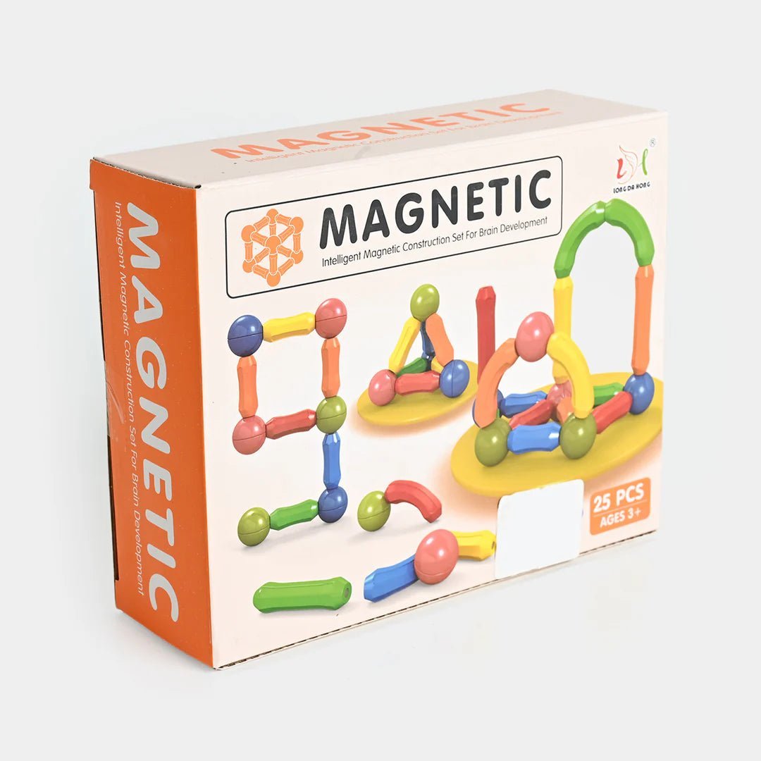 25-Piece Magnetic Sticks & Balls — STEM Construction Building Set